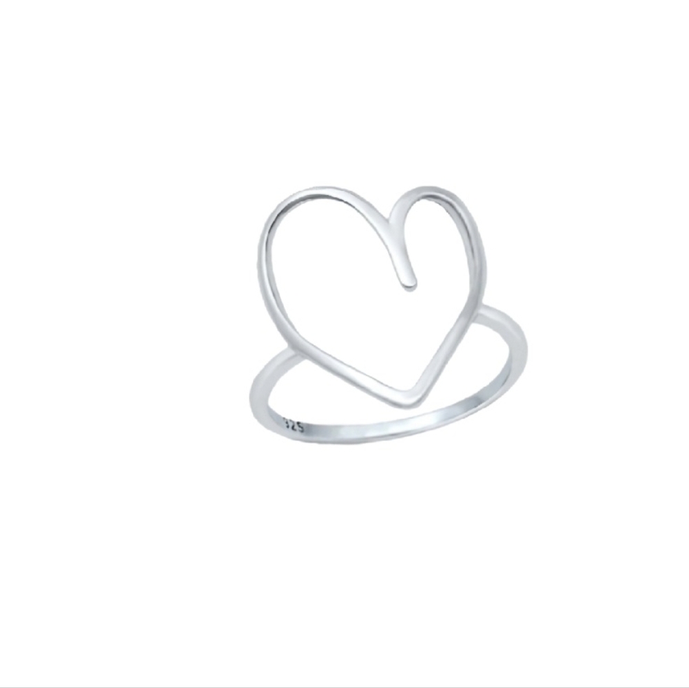 🥰 SIGNA HEART STERLING SILVER RING
